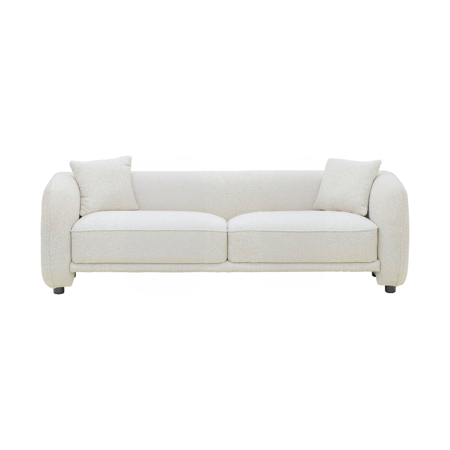 SOFÁ DETROIT BEIGE VISTA FRONTAL