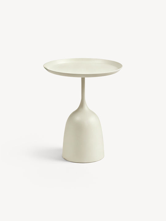 Mesa lateral Sofía beige