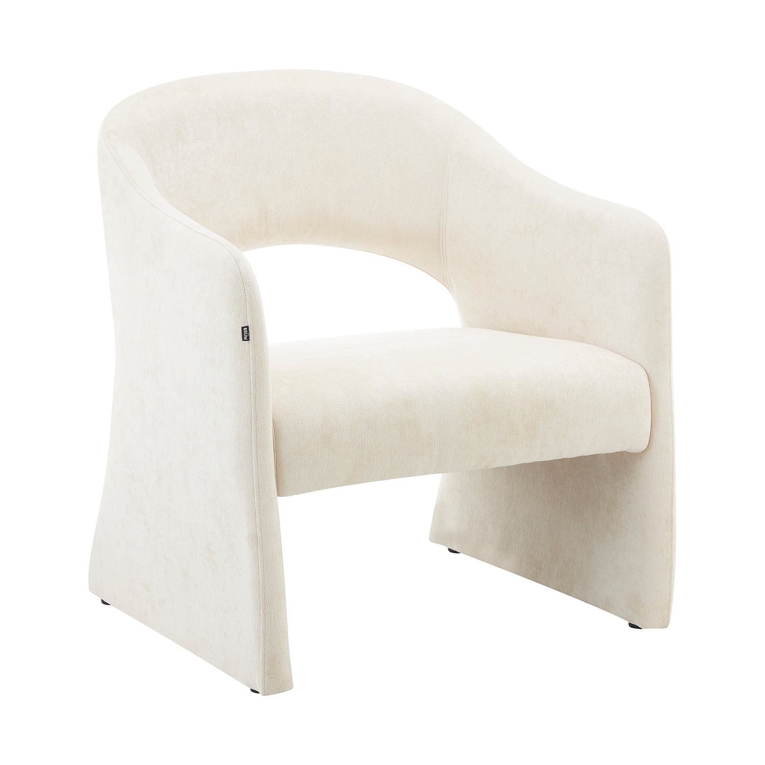 SILLON QUR BEIGE VISTA EN PERSPECTIVA