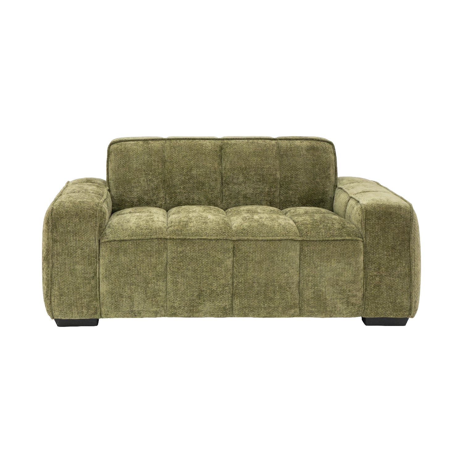 SOFÁ VERSALLES VERDE 2PLZS VISTA FRONTAL