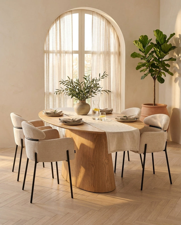 ¿Mesa de comedor para 4, 6 u 8? Las medidas reales
