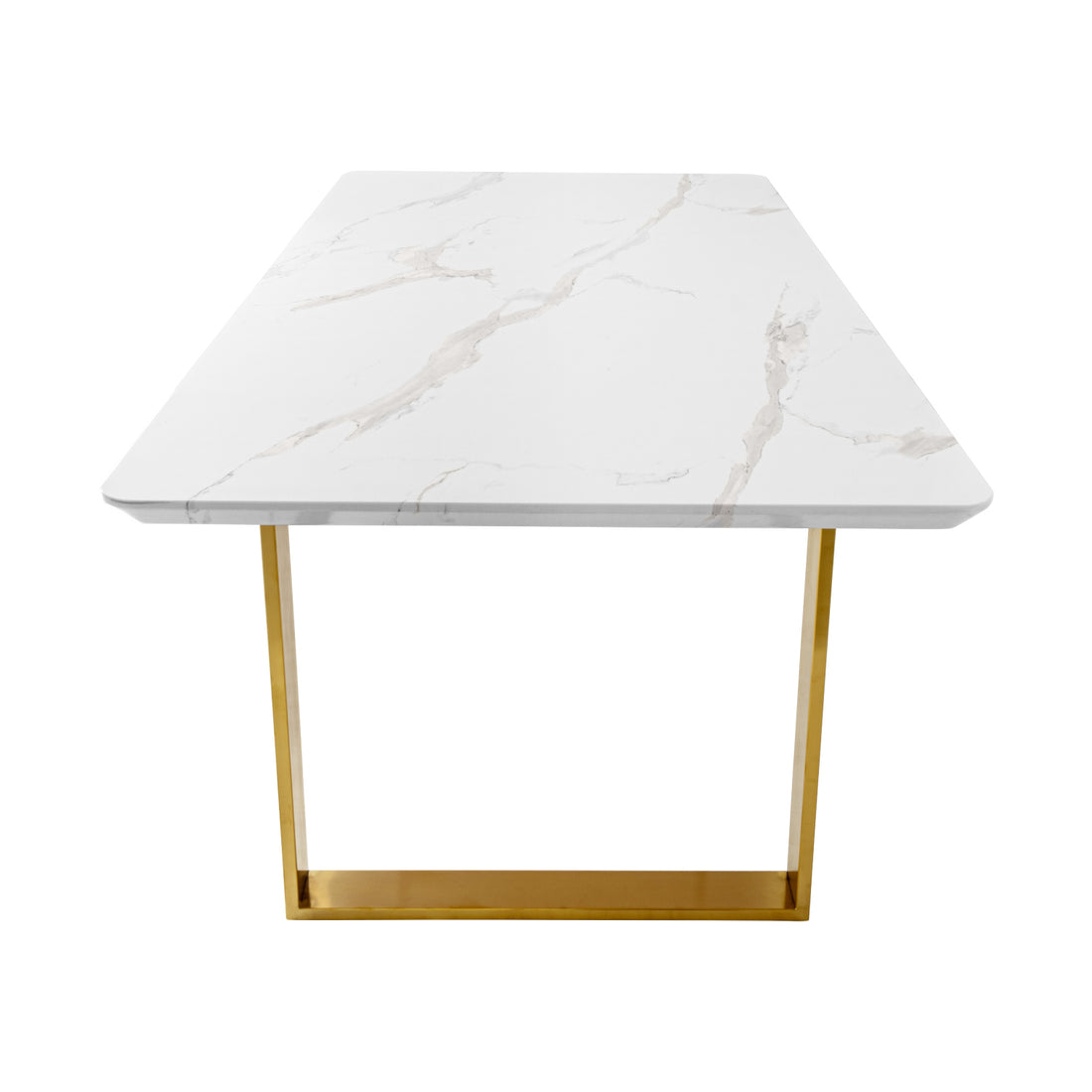 Mesa de Comedor Vela 180cm Vista en perspectiva