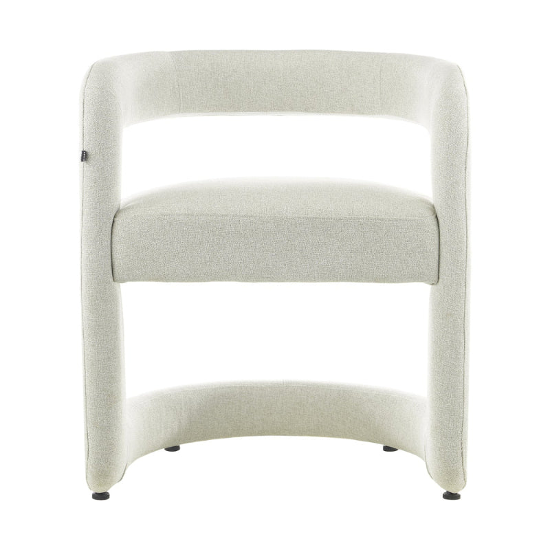 Silla AbuDabi Gris Vista Frontal