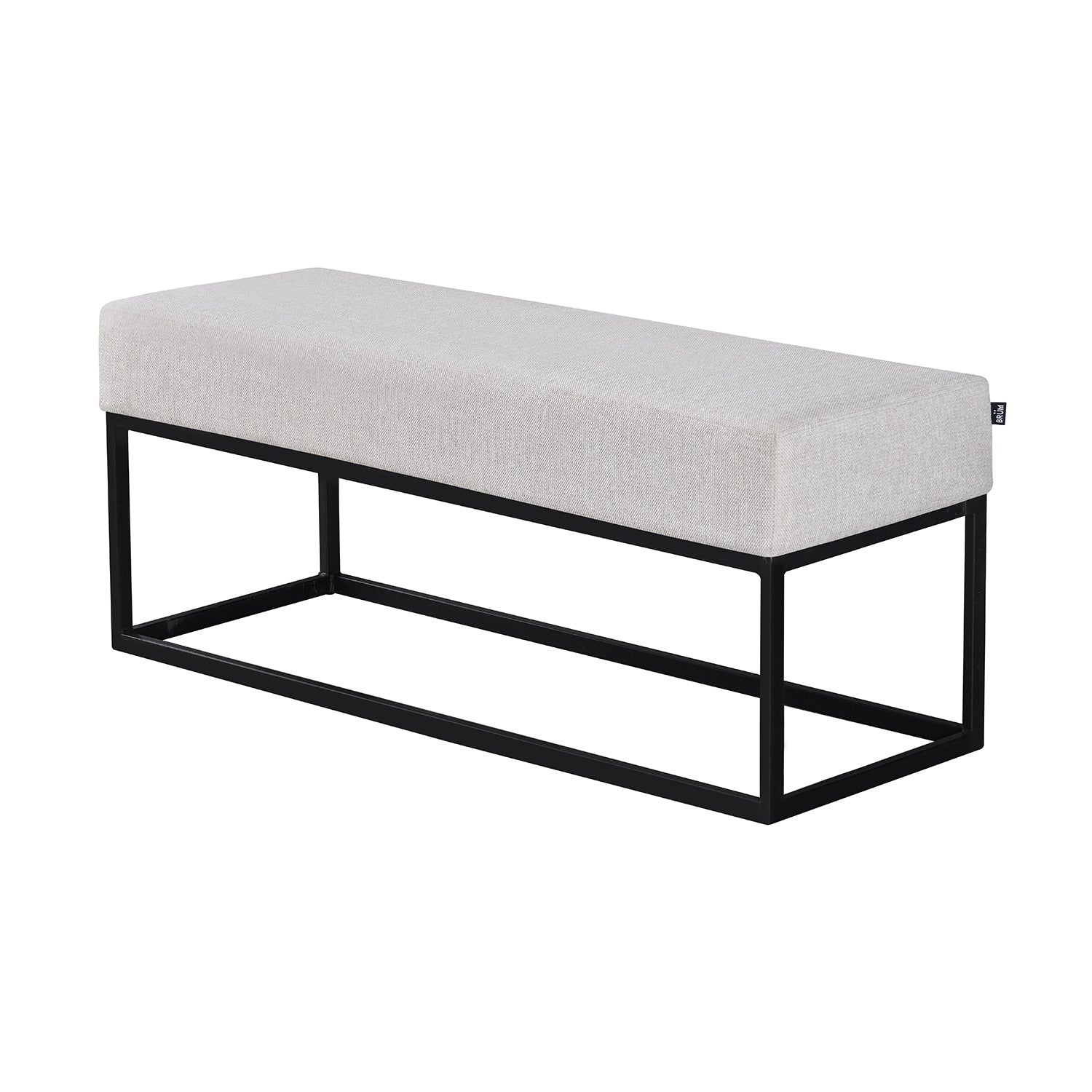 Banca Clermont Beige Vista en Perspectiva