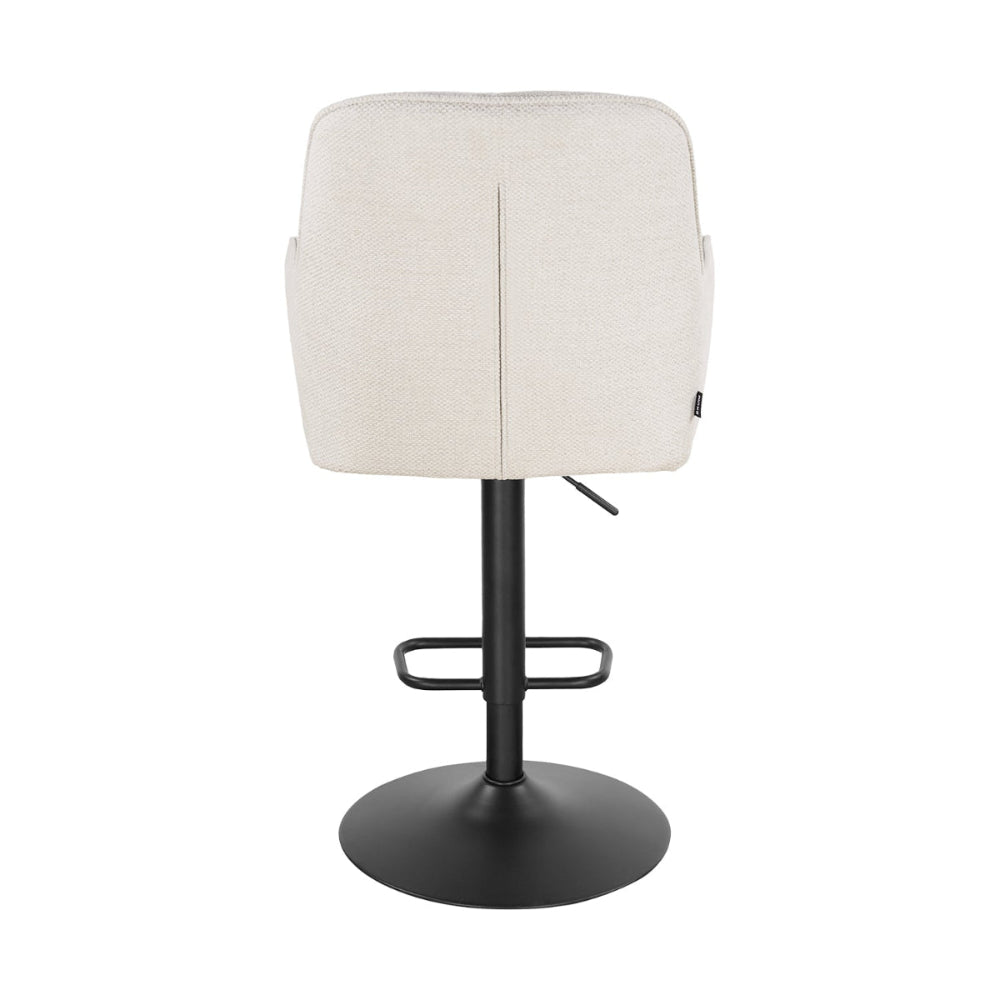 Banco Amsterdam Crema Vista Trasera