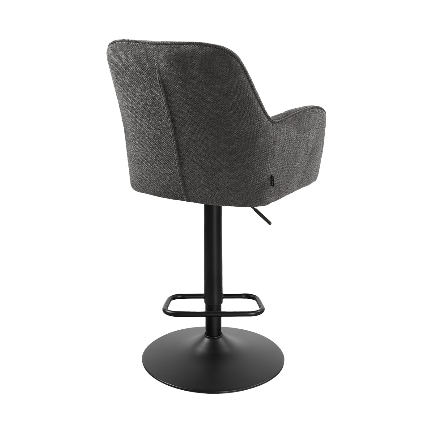 Banco Amsterdam Negra Vista En Perspectiva