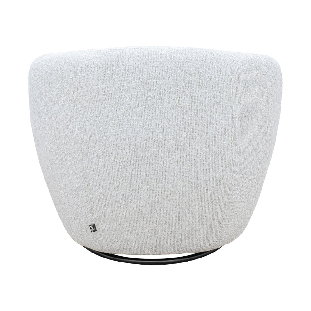 Sillon Giratorio Biarritz Beige Vista Trasera