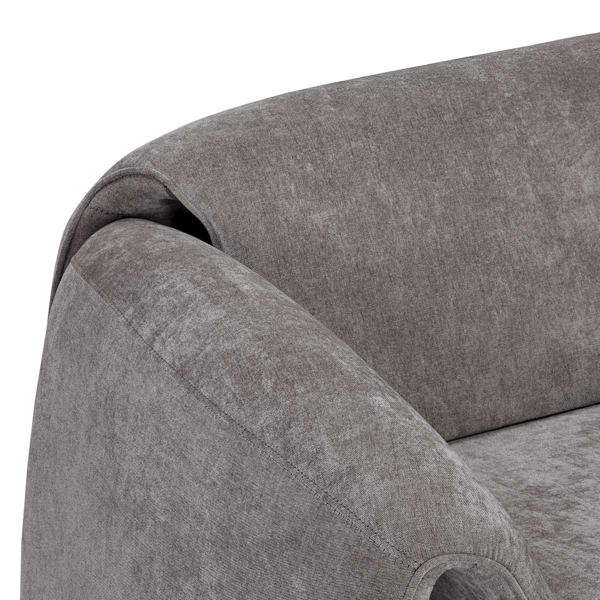 Sofá Melbournee Gris Vista a Detalle