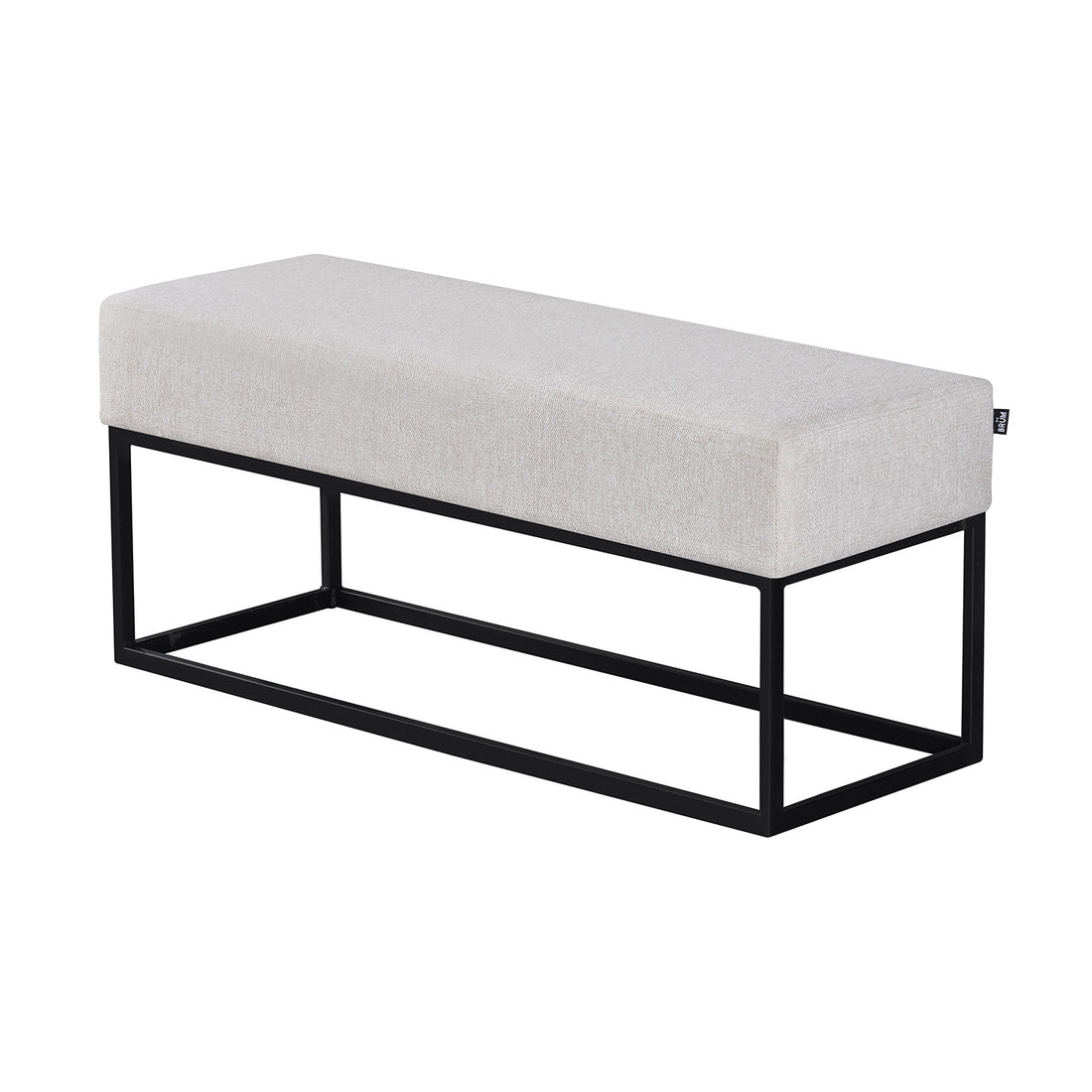 Banca Clermont 110cm Beige Vista de producto 3