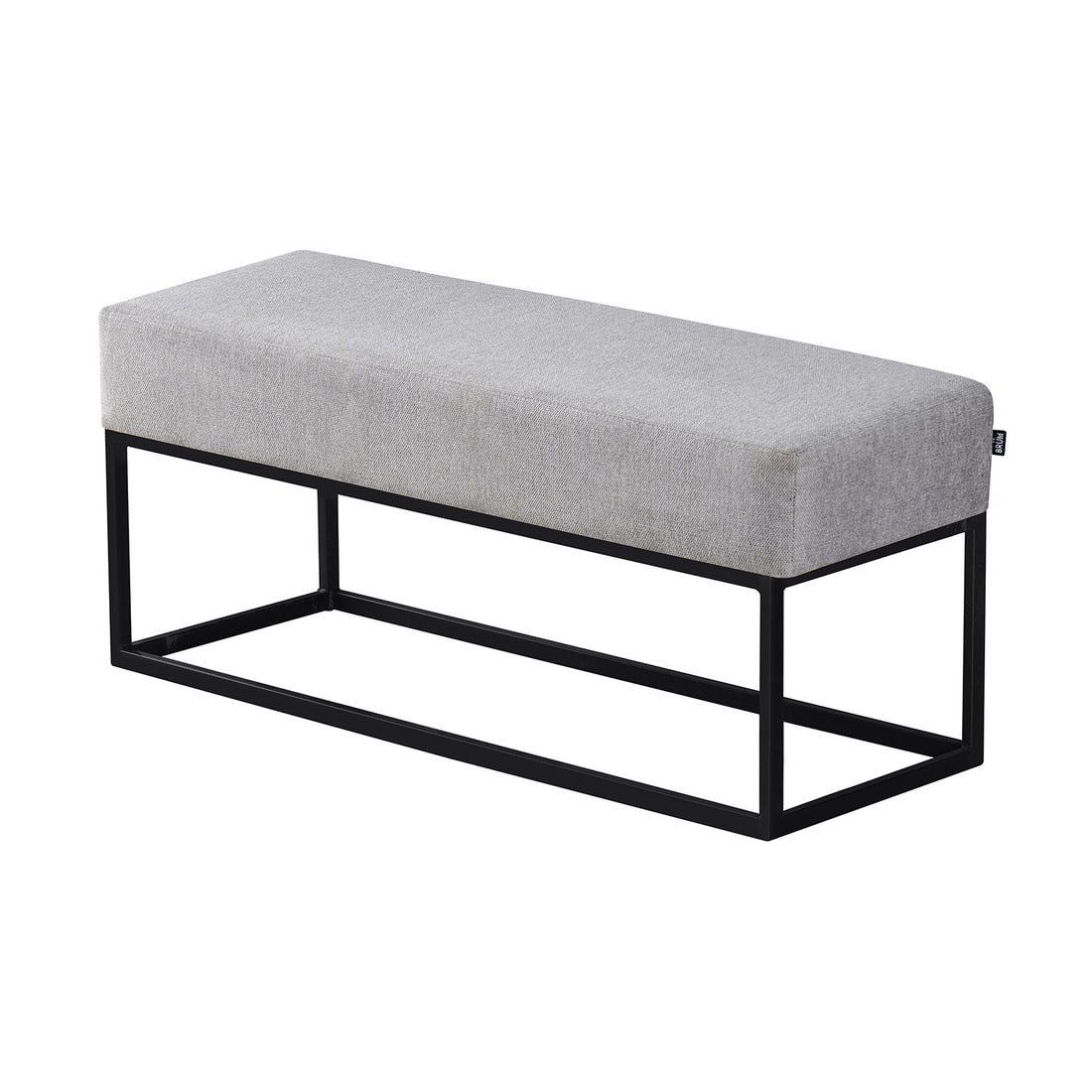 Banca Clermont 110cm Gris Vista de producto 2