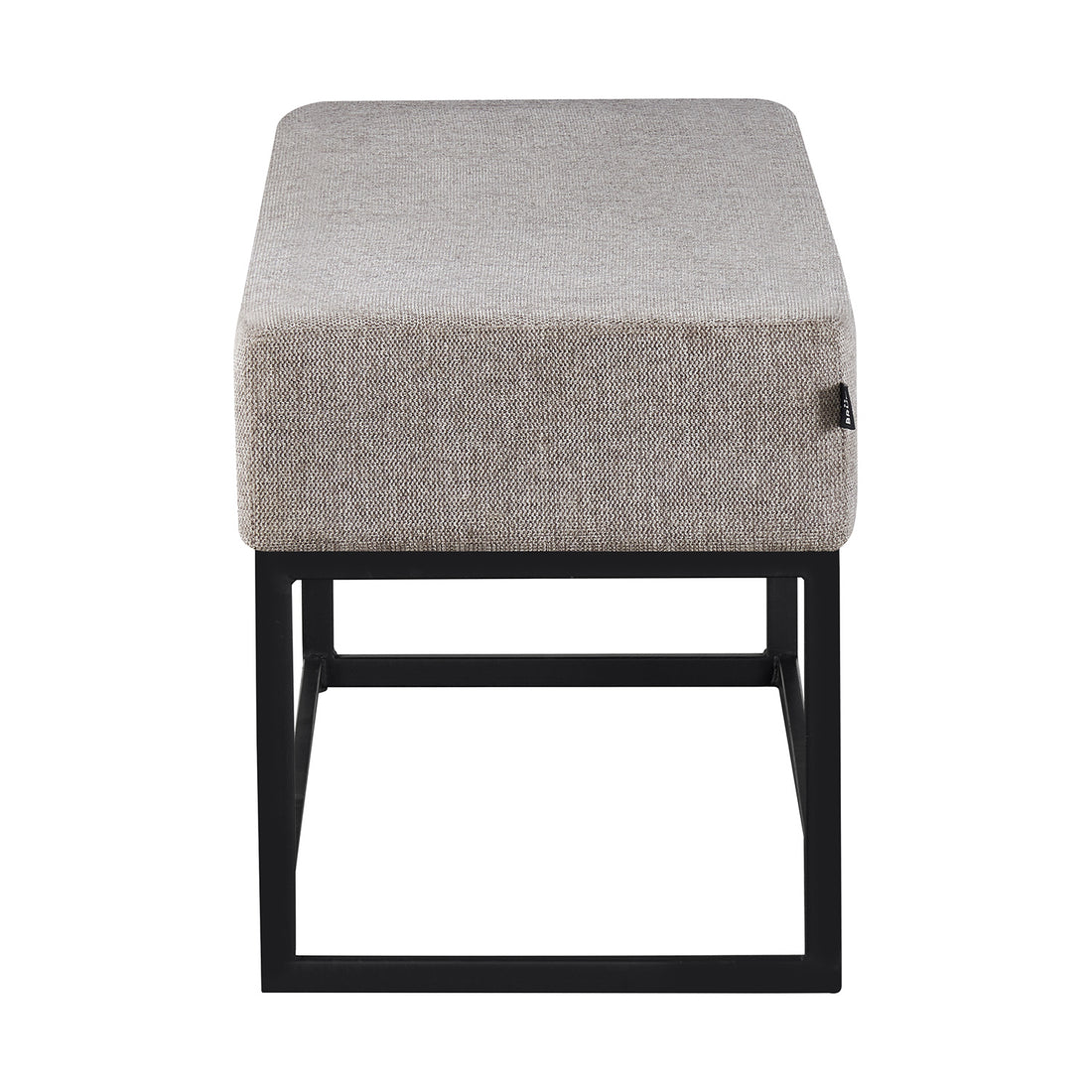 Banca Clermont 110cm Taupe Vista de producto 3
