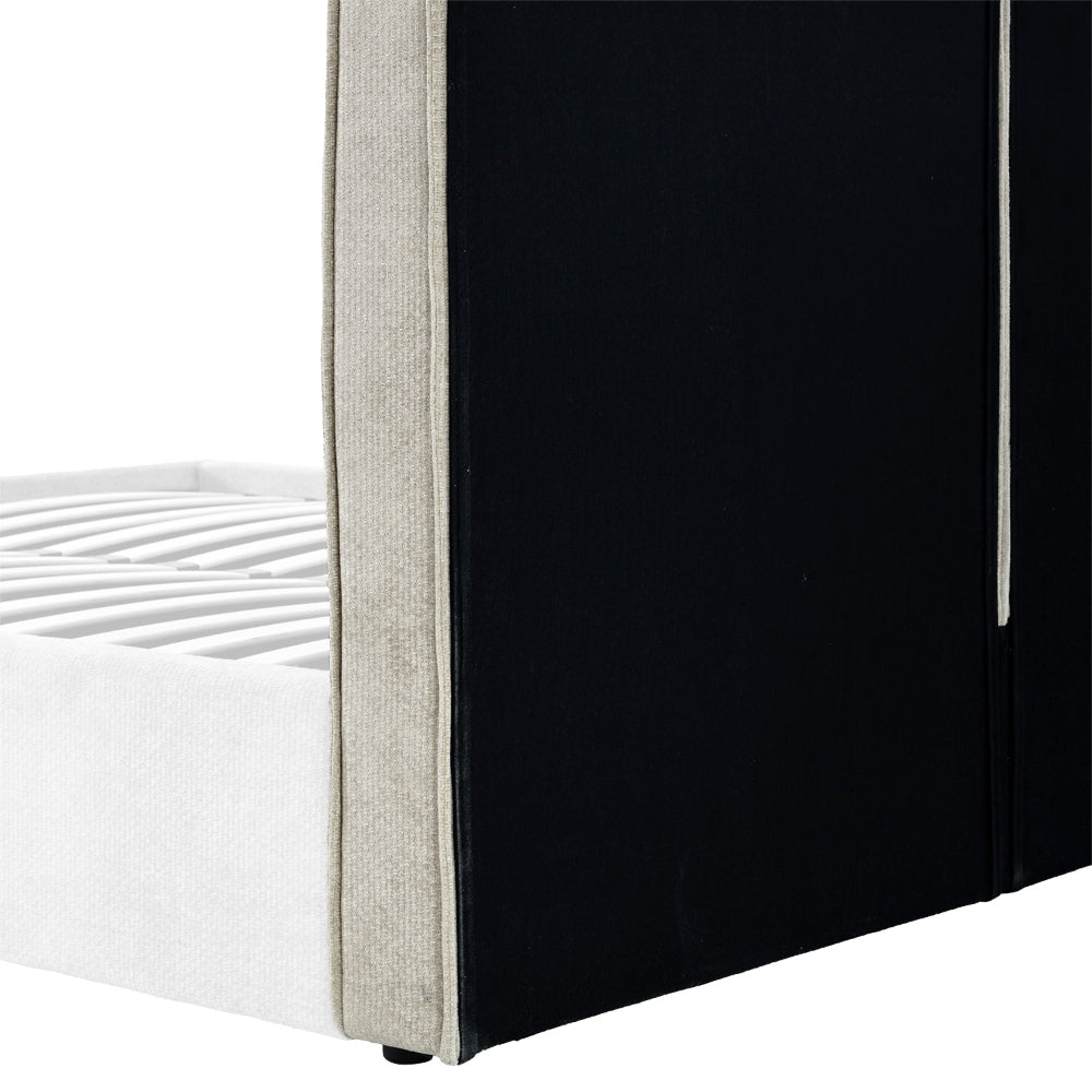 Cabecera Madrid King Size Vista en Perspectiva de la parte inferior trasera