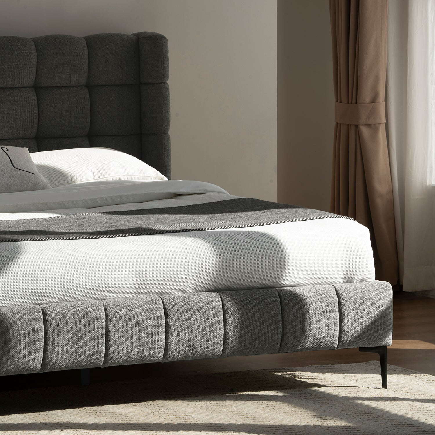 CAMA TOLEDO VISTA EN DETALLE DE LA CAMA EN CAURTO