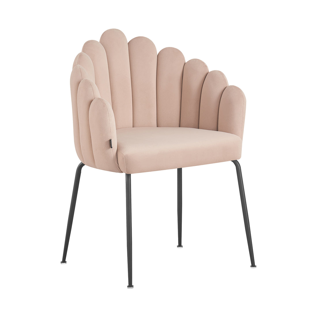 Silla Cordoba Beige Vista en Perspectiva