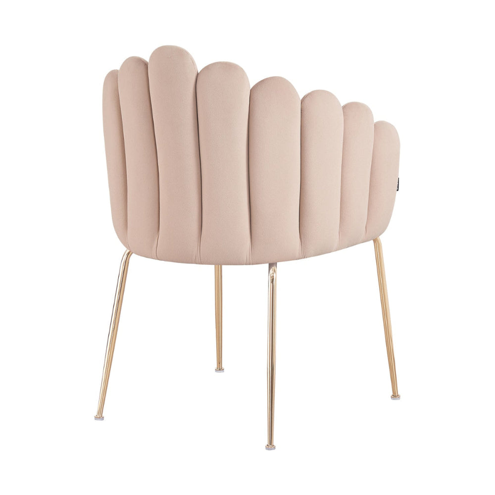 Silla Cordoba Pink Vista En Perspectiva Trasera