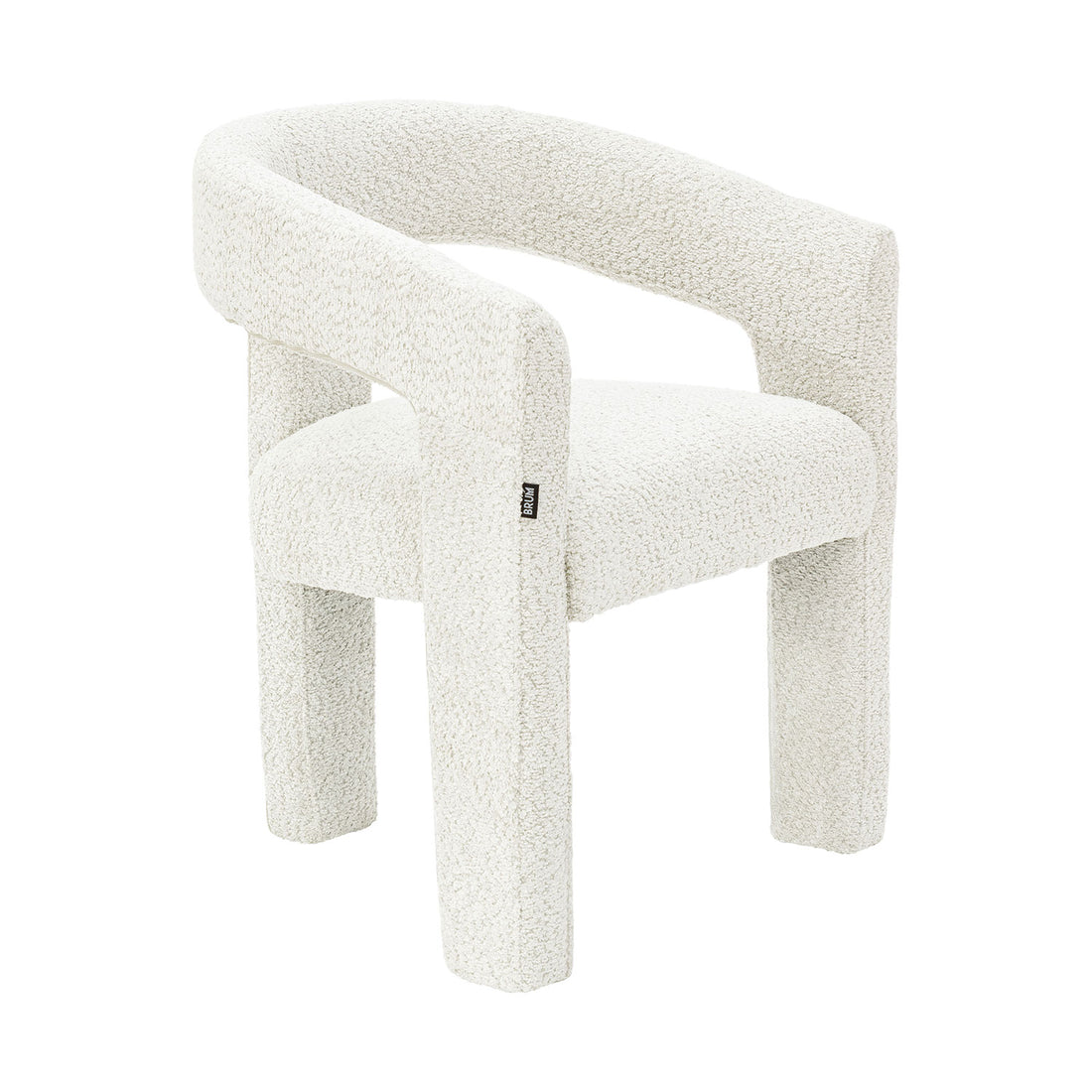 Silla Estambul Crema Vista Trasera