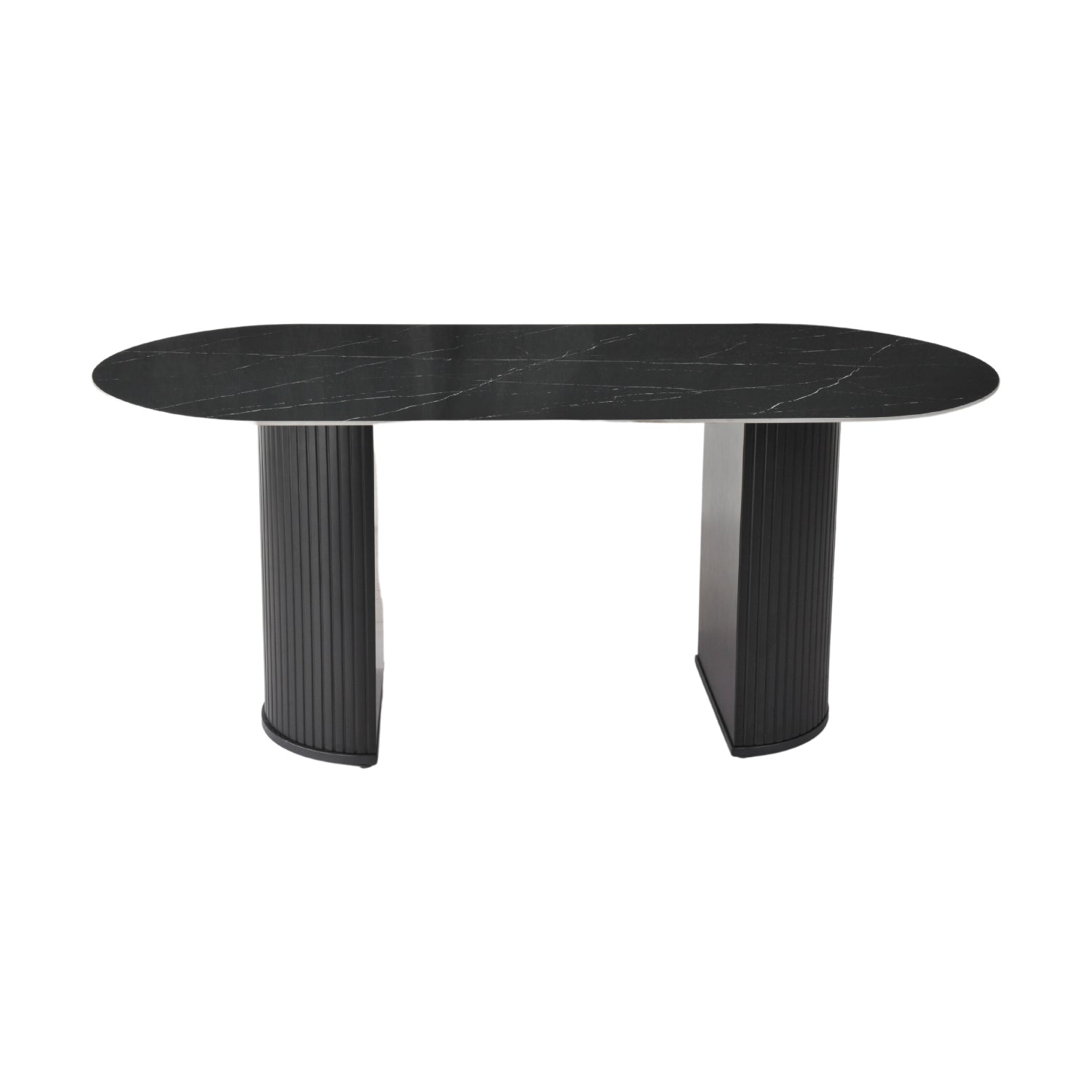 Mesa de Dubrovnik Negro 180cm