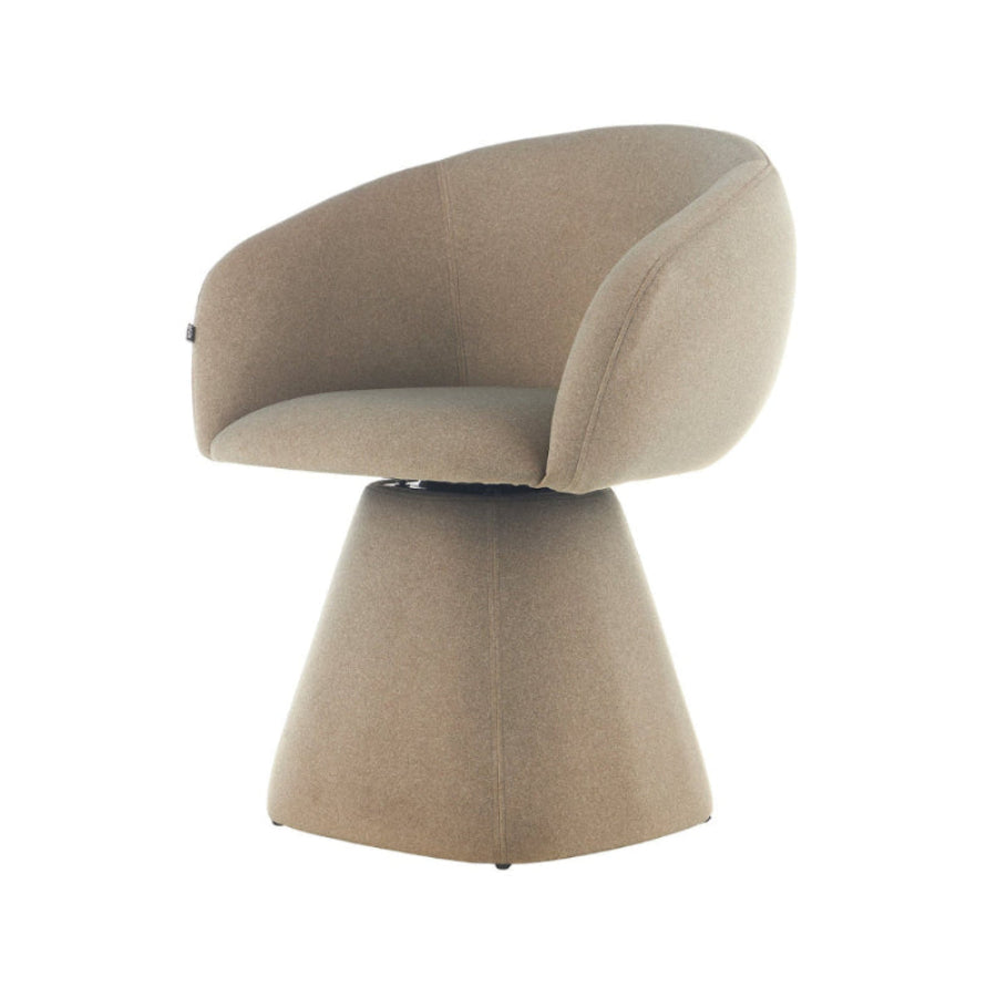 Silla Doha Taupe Vista En Perspectiva