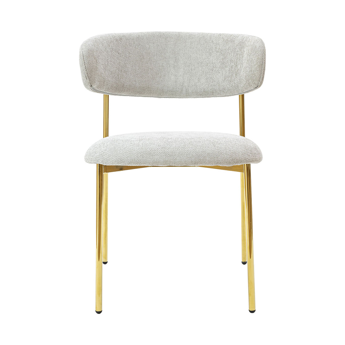 Silla Luxor Gris Vista Frontal