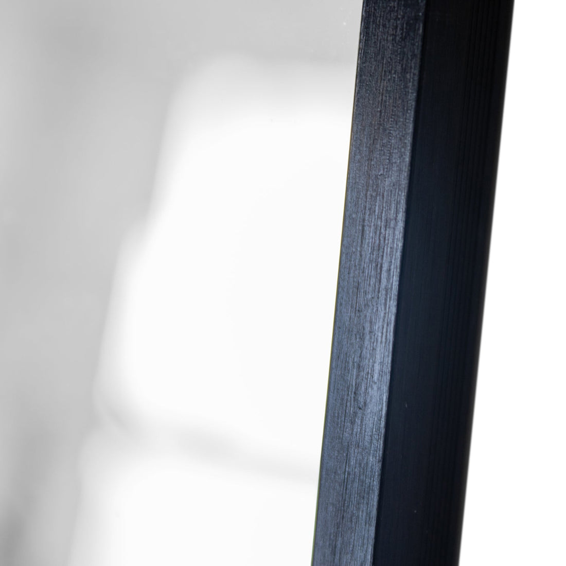Espejo Seúl 180cm Black Alto Vista a Detalle Textura