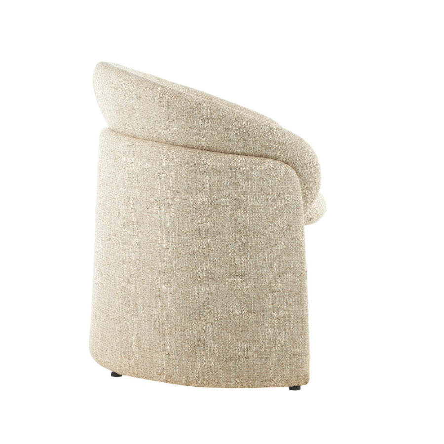 Sillón Jordania Beige Vista Lateral