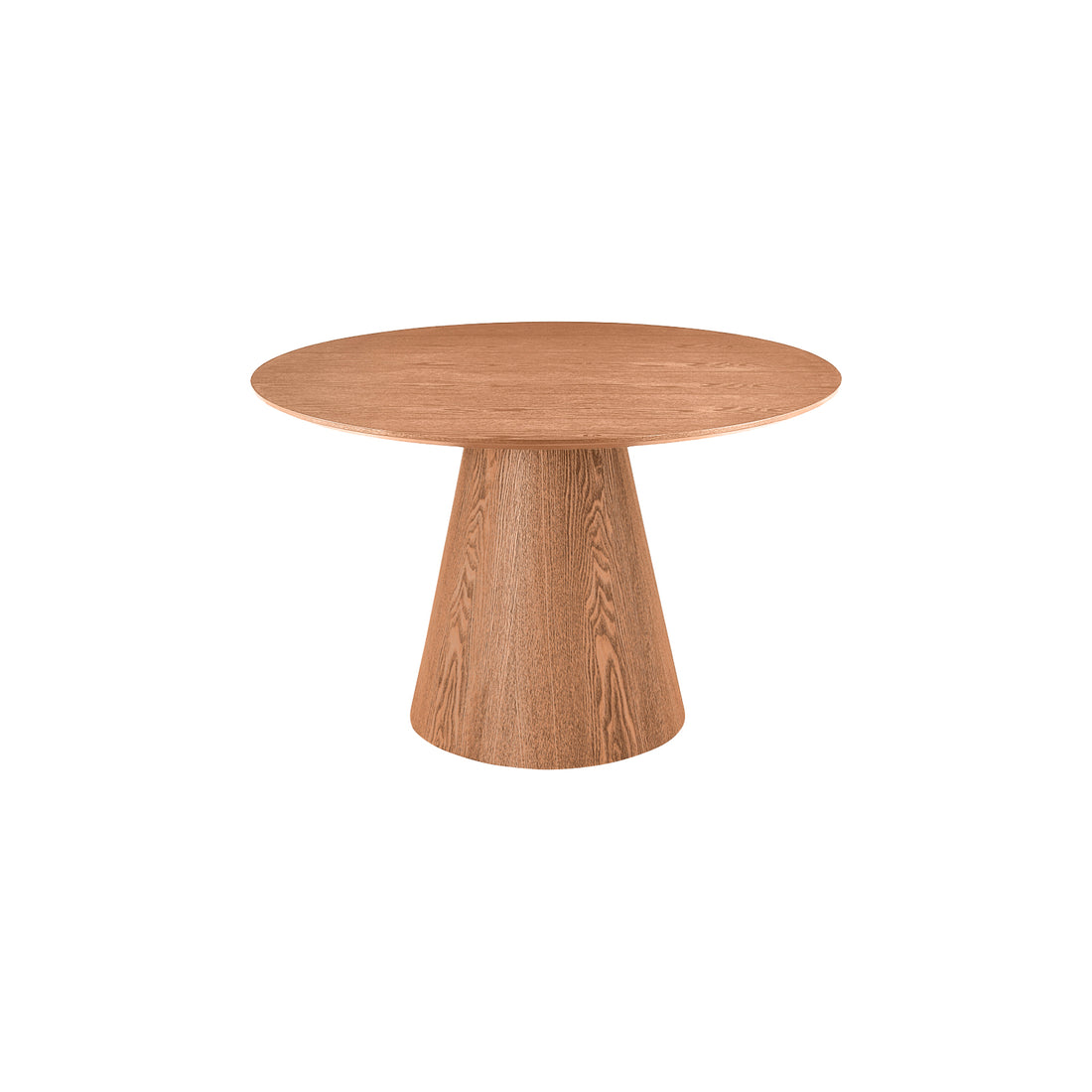 Mesa de Comedor Laredo Natural Vista en Perspectiva