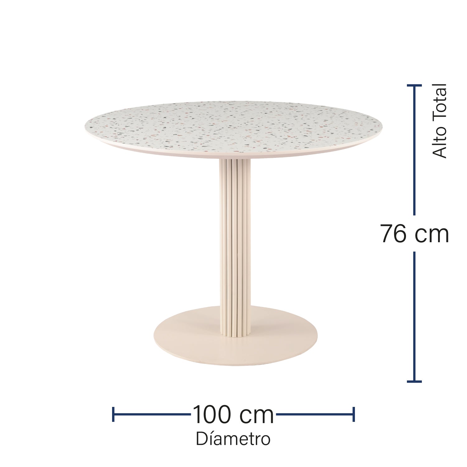 Mesa de Comedor Manila 100cm