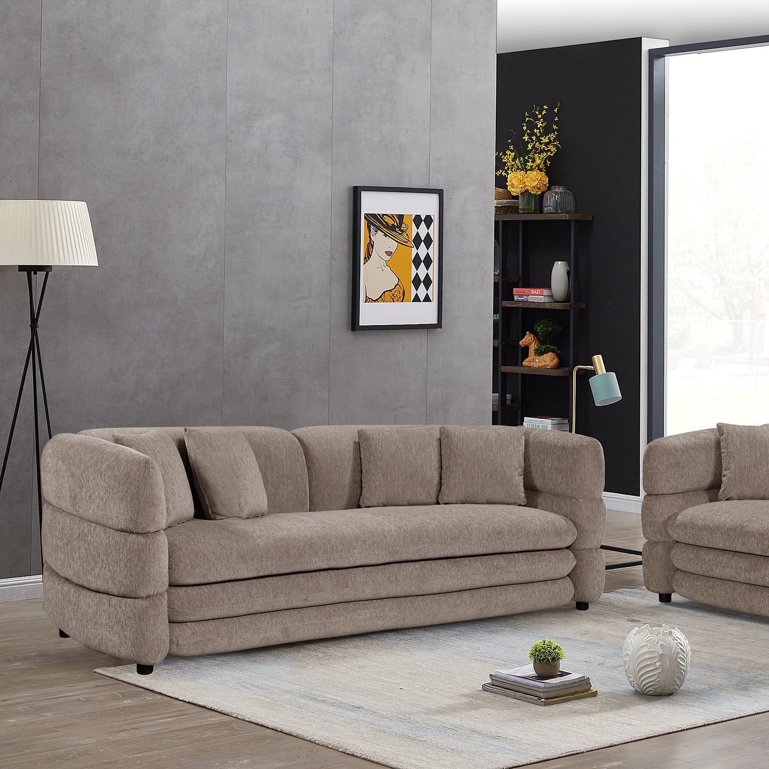 SOFÁ UTAH MARRÓN VISTA LIFESTYLE