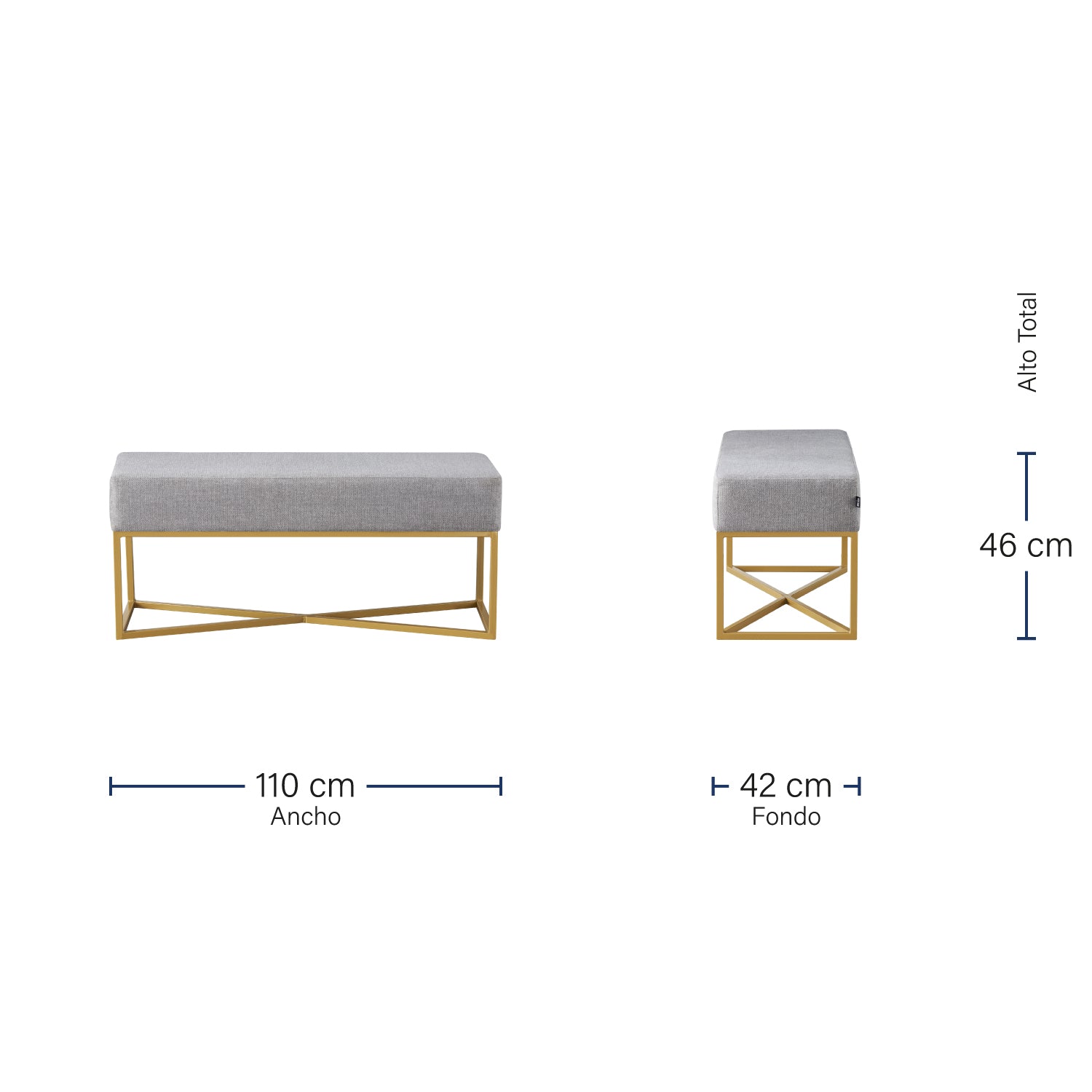 Banca Annecy 110cm