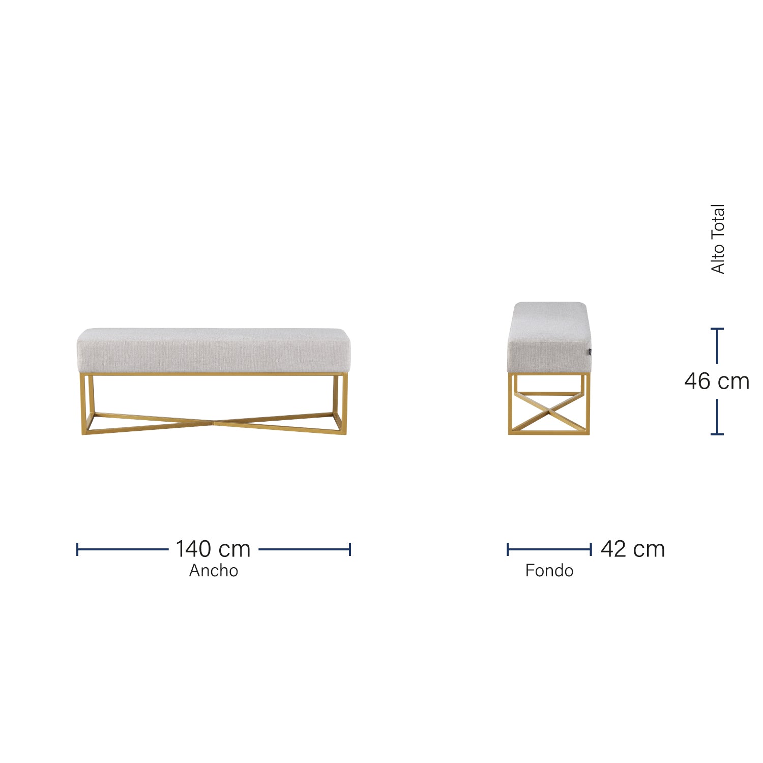 Banca Annecy 140cm