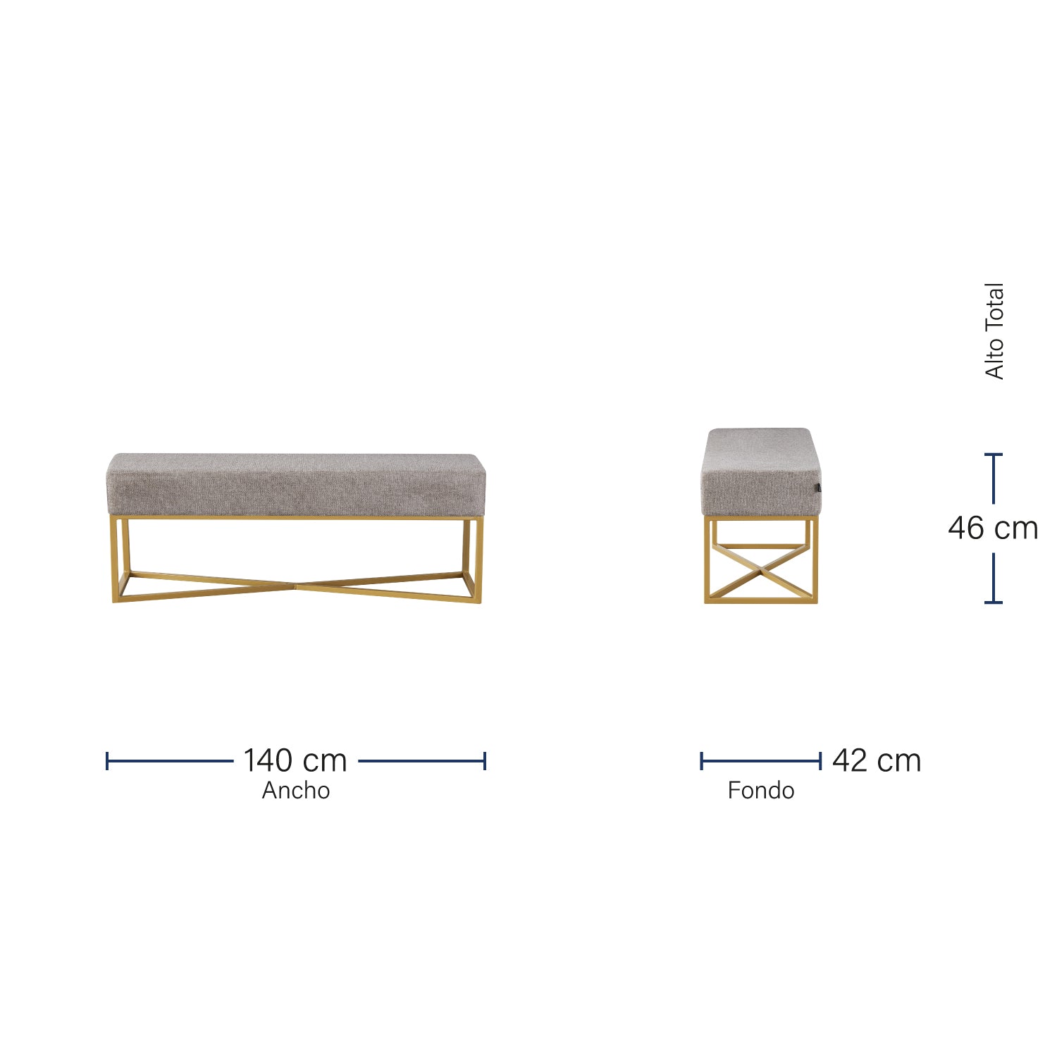 Banca Annecy 140cm