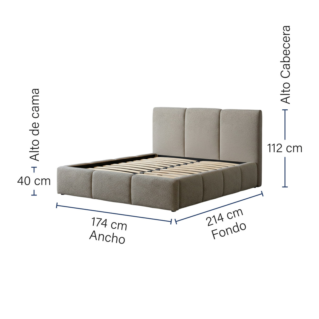 Cama Granada Queen Size