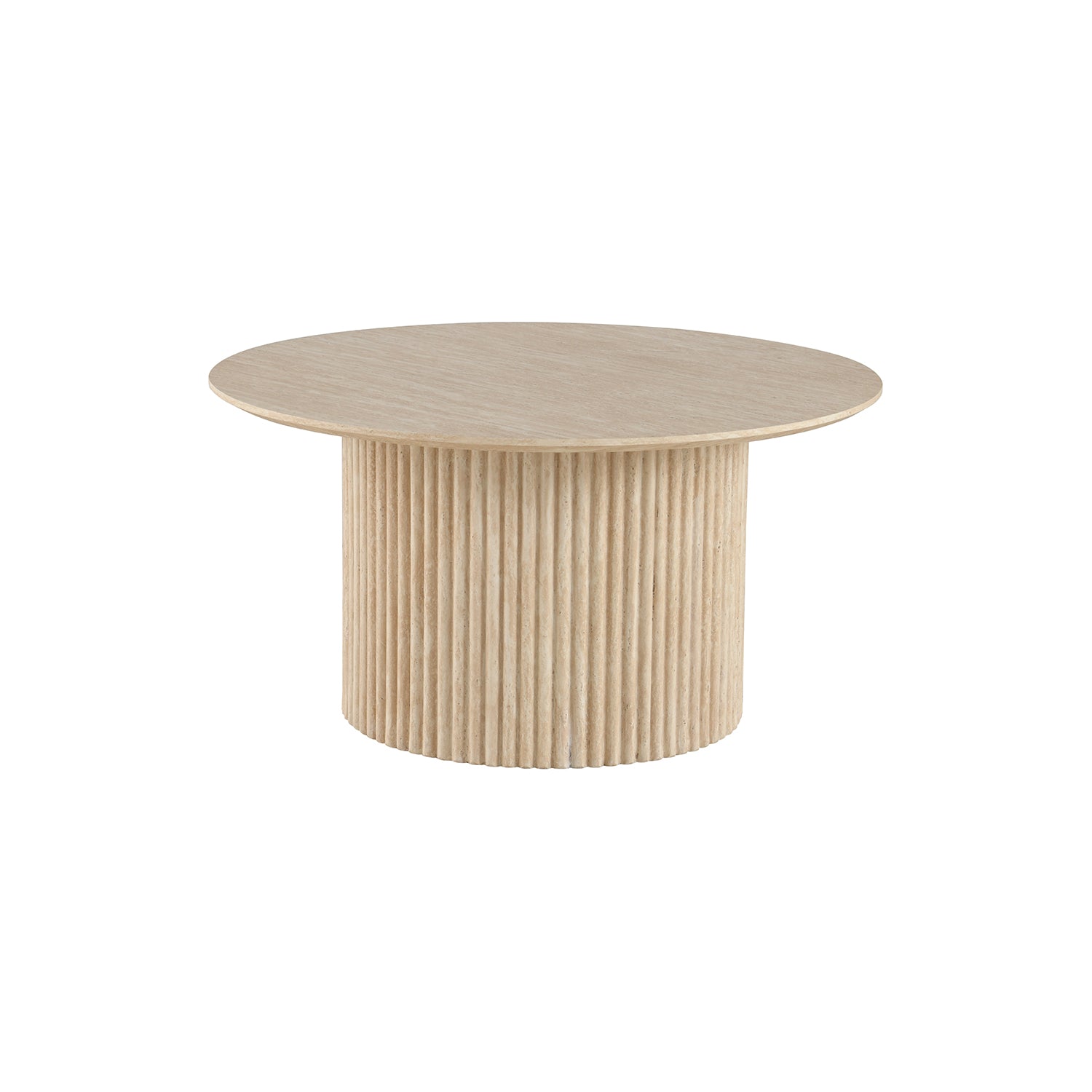 Mesa de Centro Oporto Vista Frontal en Fondo Blanco