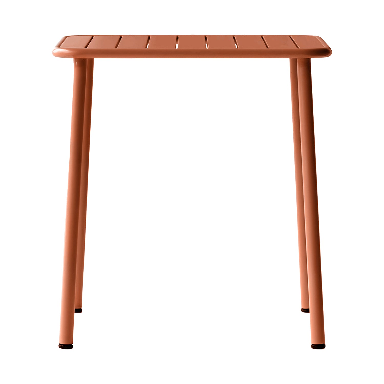MESA EXT IBIZA NARANJA VISTA FRONTAL

