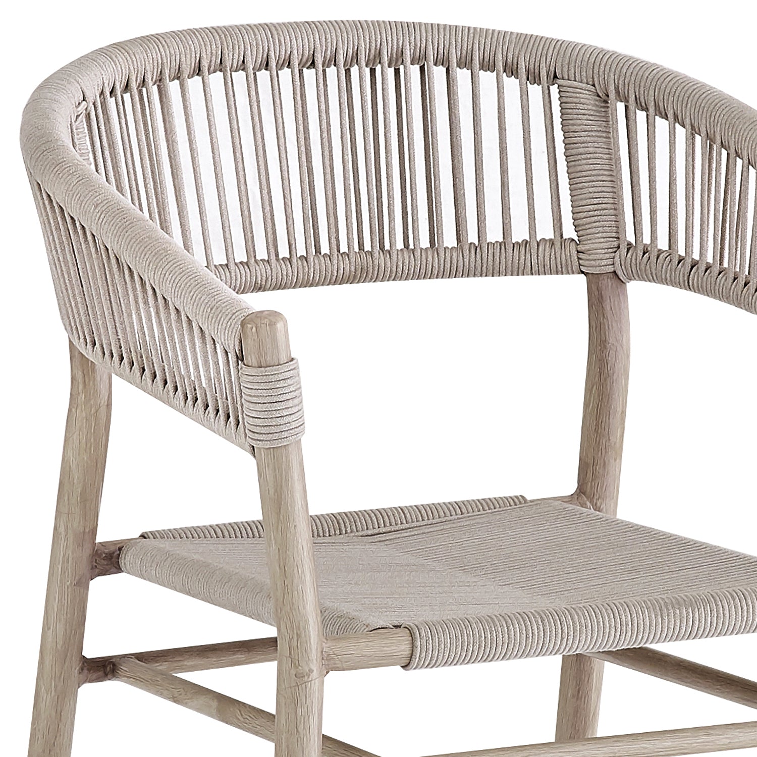 Set de 4 sillas de exterior Bali