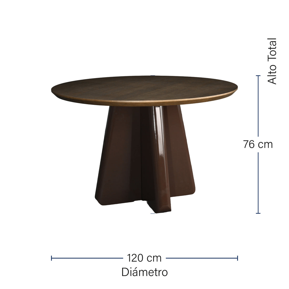 Mesa de Comedor Segovia Nogal