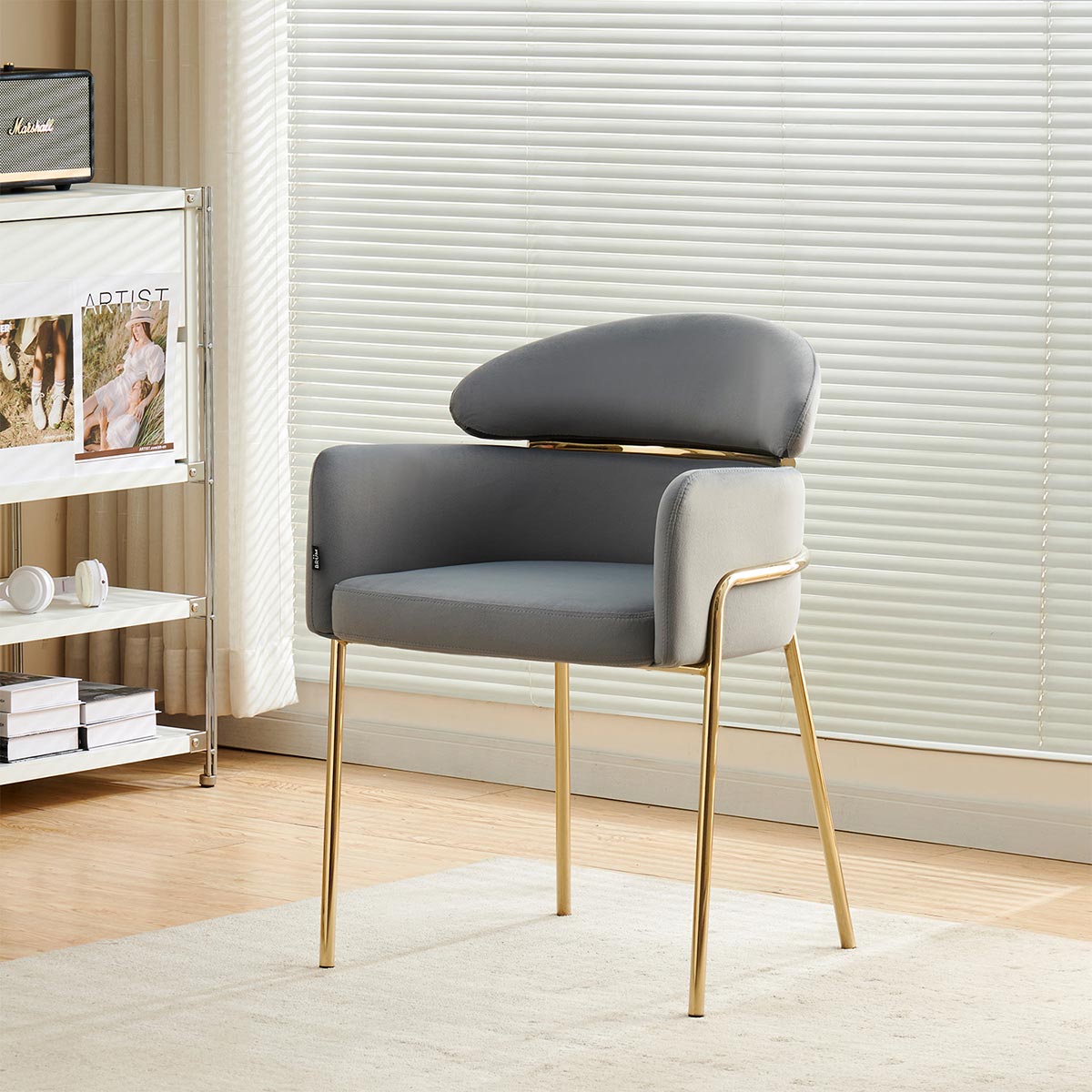 Silla Corey gris lifestyle