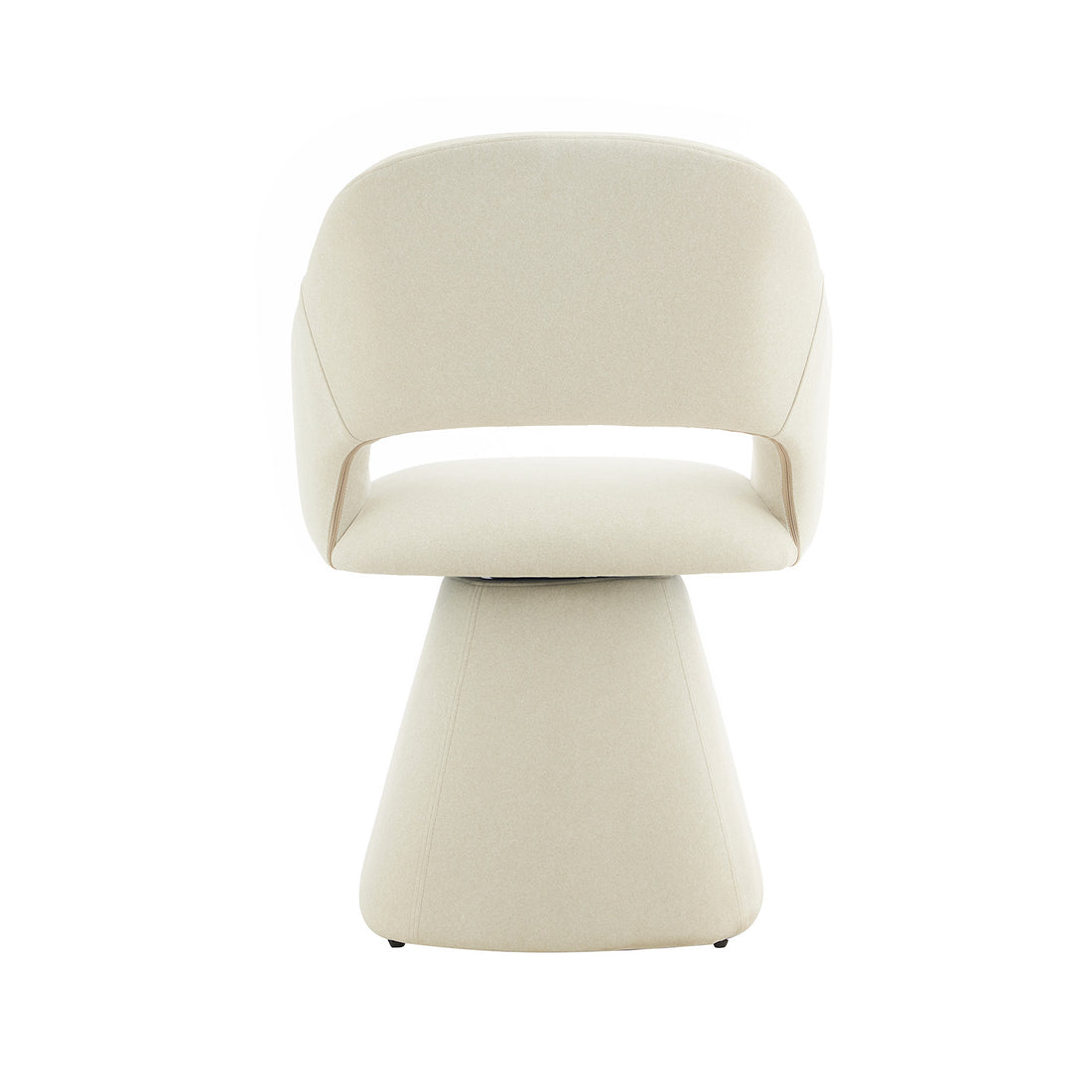 Silla Giratoria Muscat Crema Vista de producto 3