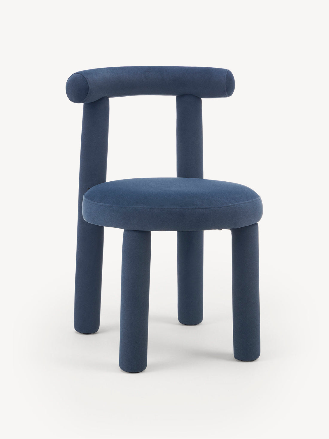 Silla de diseño Milán azul marino