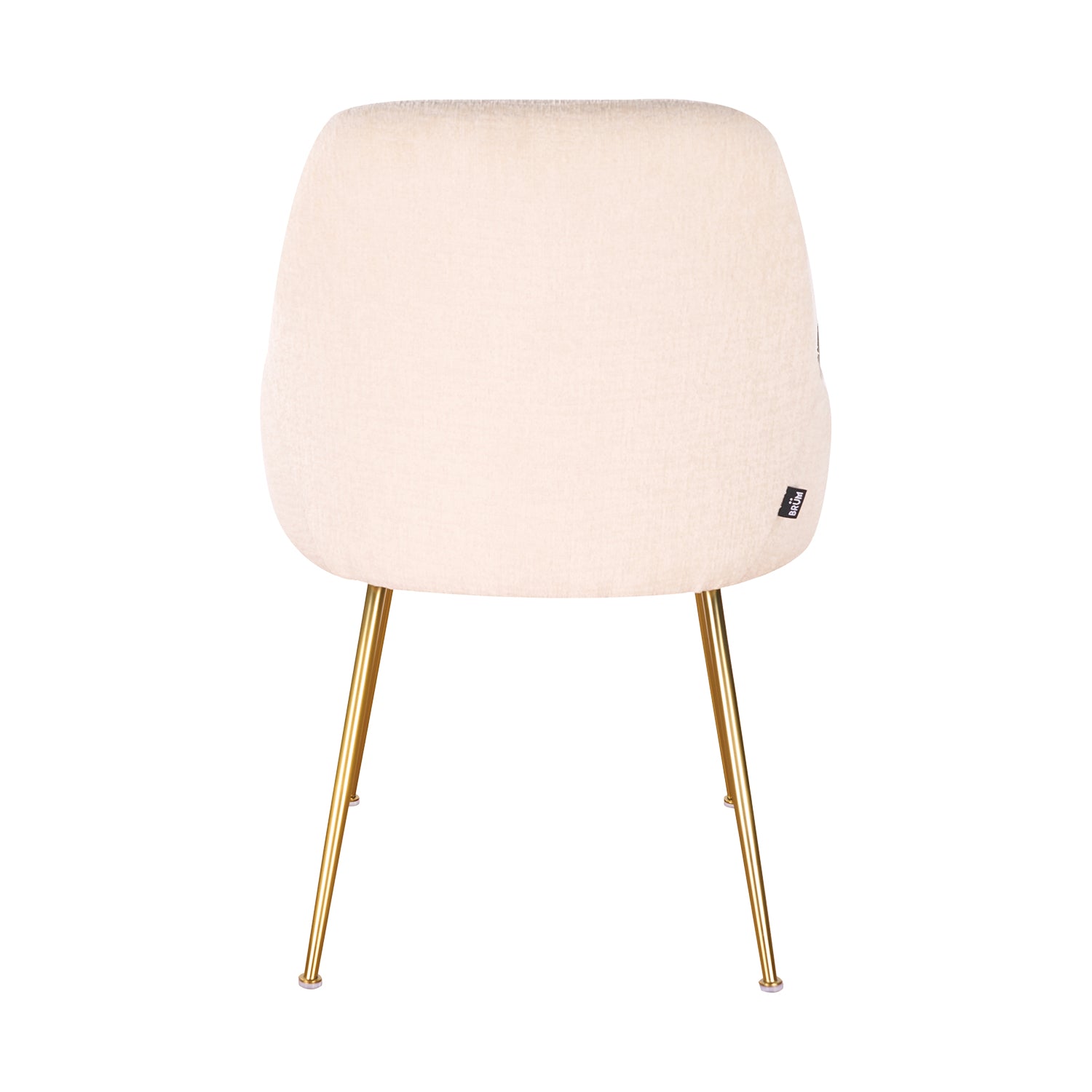 SILLA SEÚL BEIGE VISTA TRASERA