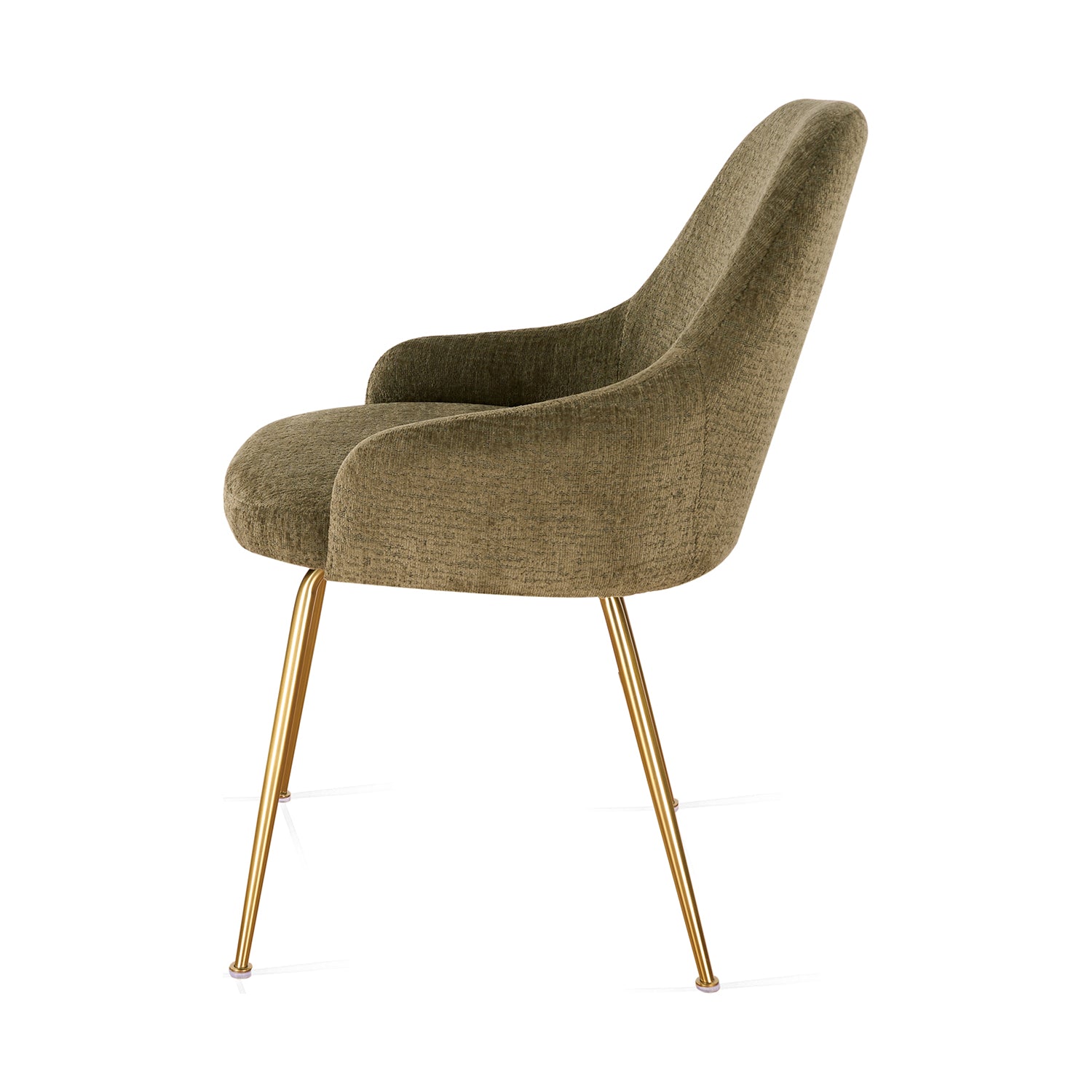 SILLA SEÚL OLIVE VISTA LATERAL