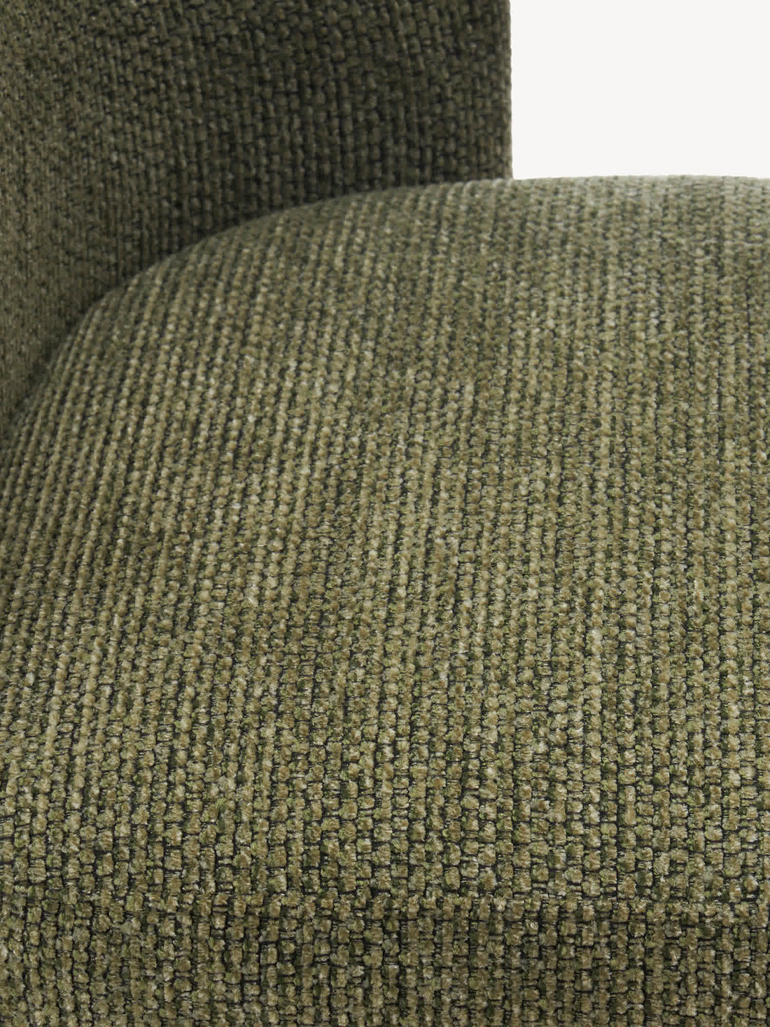 Sillón individual Davos verde, detalle