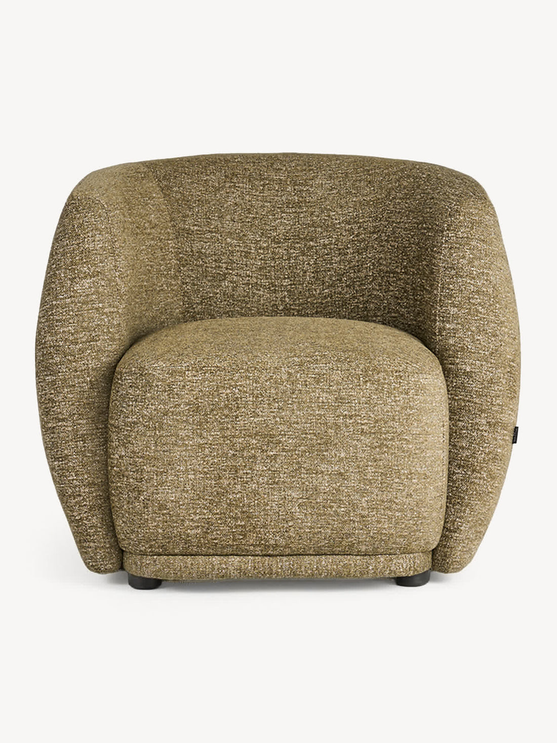 Sillón Focus verde, vista de frente