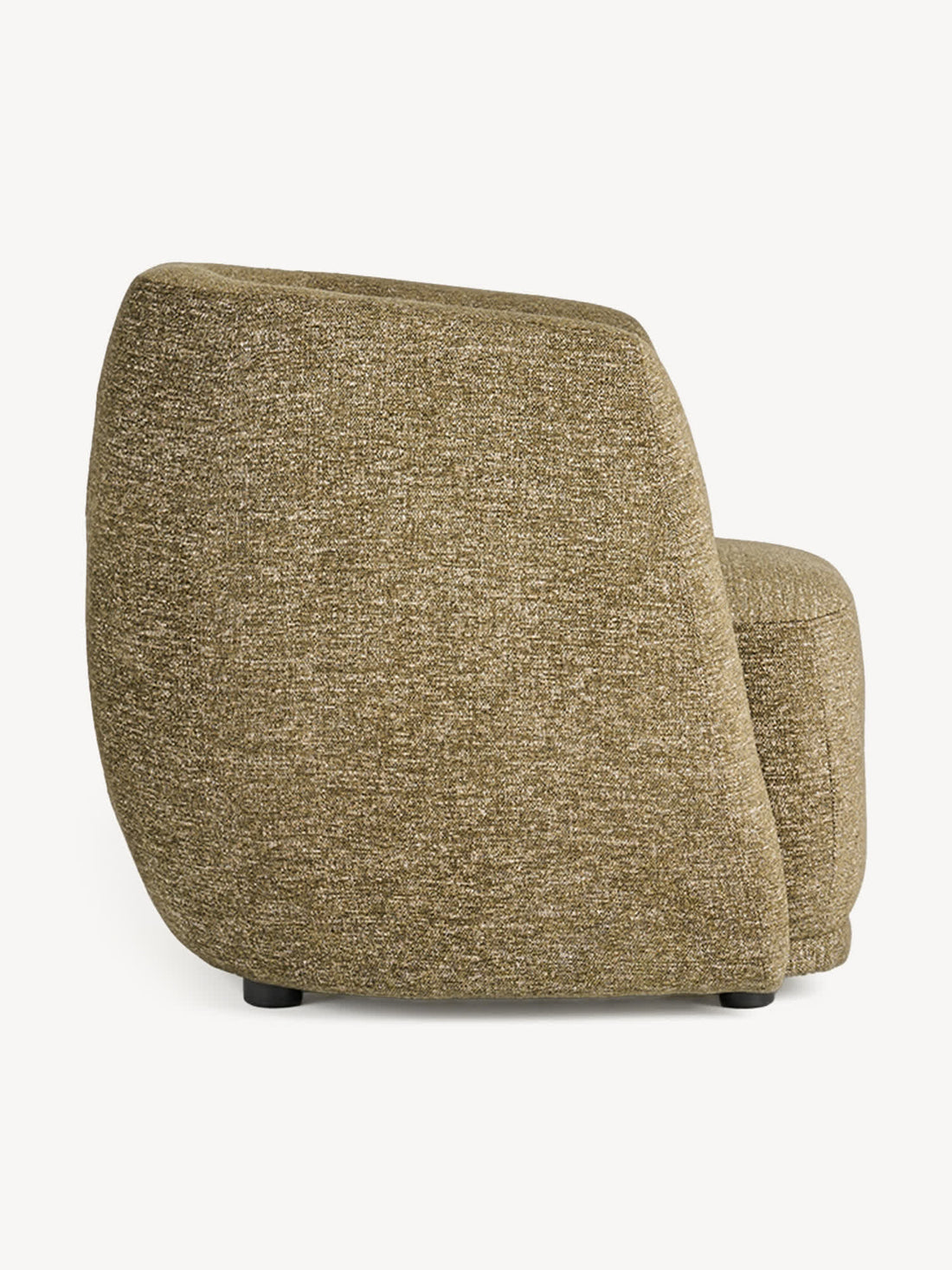Sillón Focus verde, vista lateral