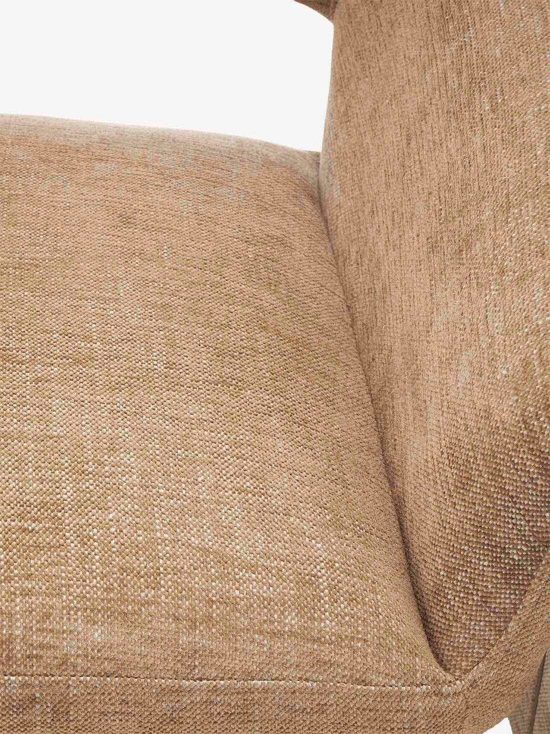 Sillón individual Mauricio terracota, detalle