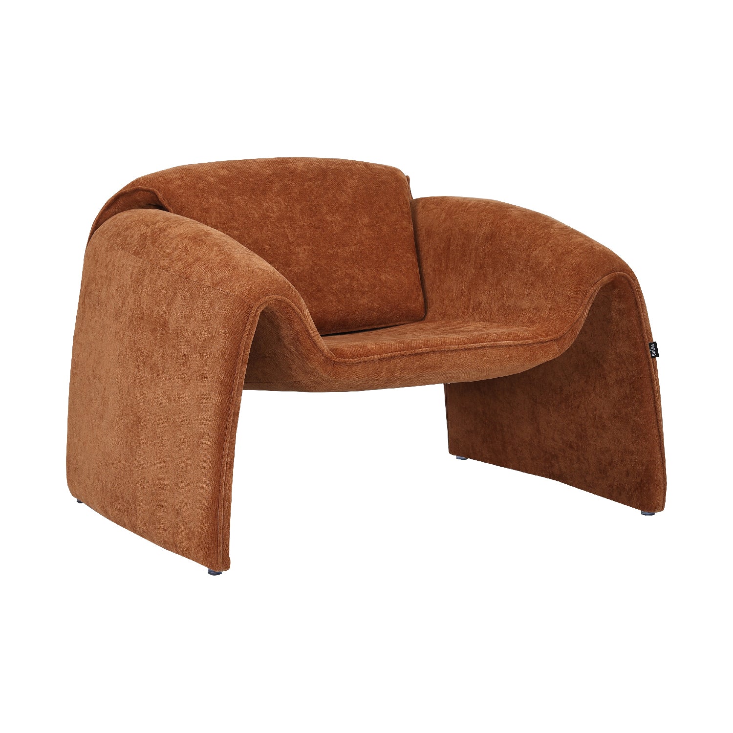 SILLON MELBOURNEE OCRE VISTA EN PERSPECTIVA