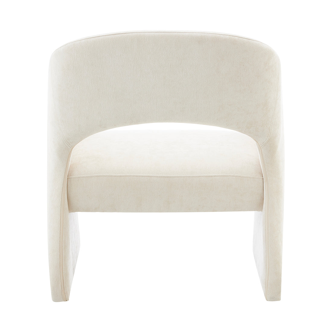 Sillón Qur Beige Vista Trasera