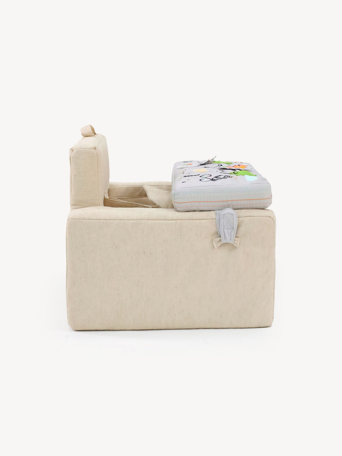 Sofá para Niños Vega beige, vista lateral