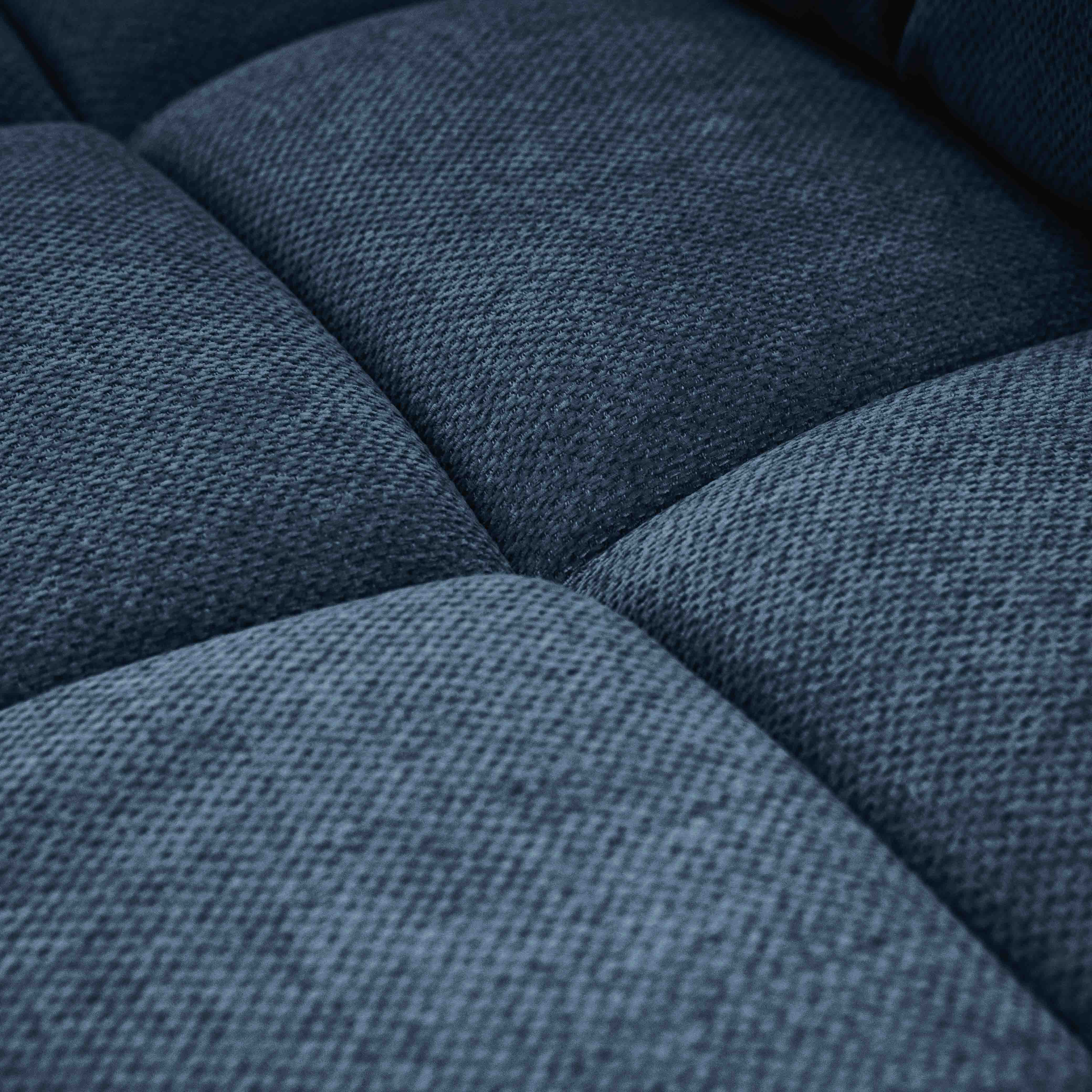 SOFÁ CORACIAA AZUL IZQ VISTA EN ZOOM DEL ASIENTO