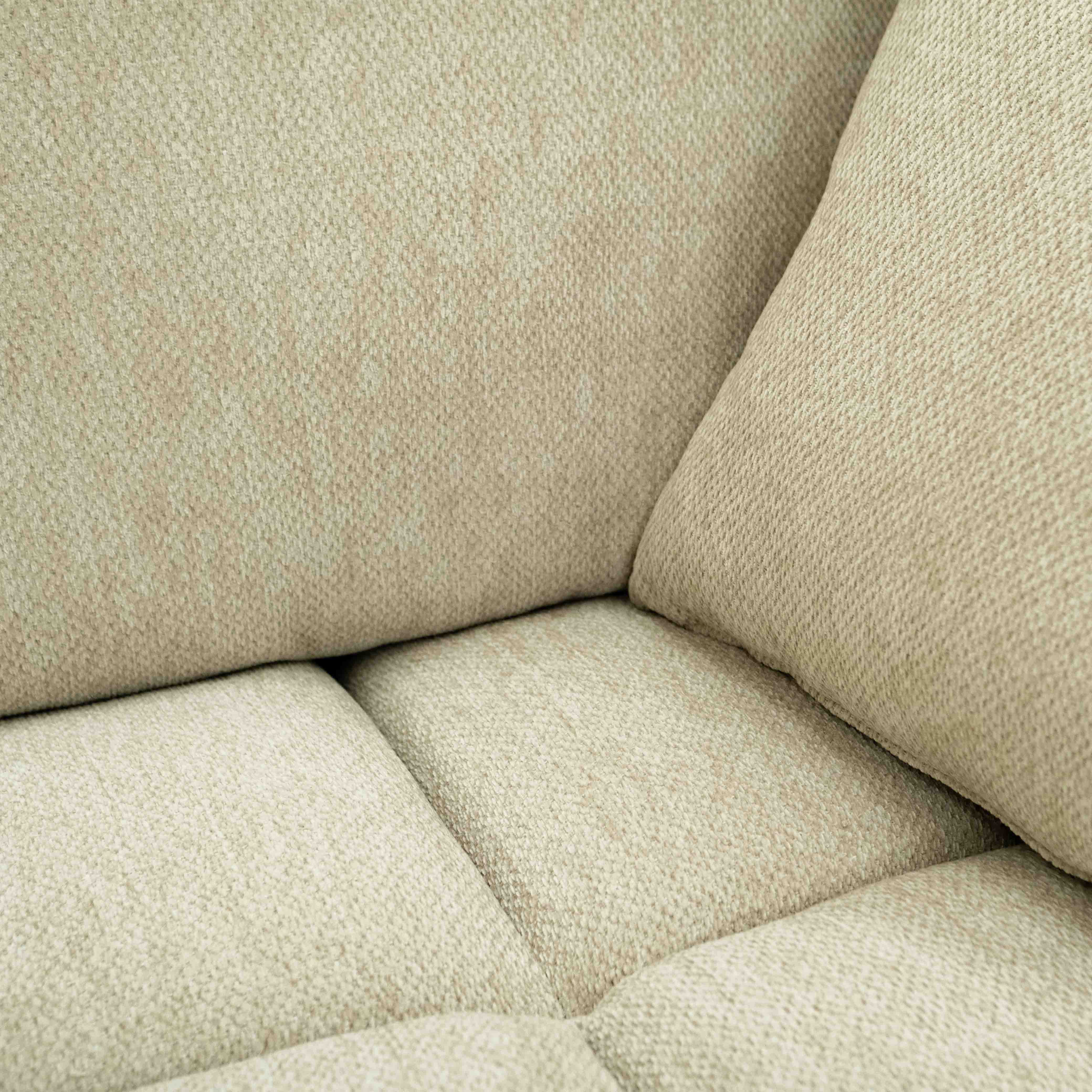 SOFÁ CORACIAA BEIGE IZQ VISTA EN ZOOM DEL RESPALDO CON ASIENTO 